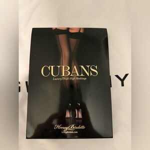 NEW Honey Birdette Stockings - Cubans size S original packaging never opened